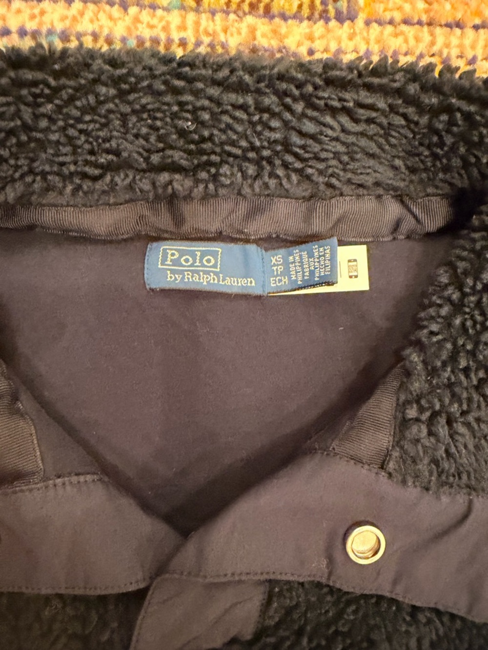 Polo Bear High-Pile Sherpa Mockneck Pullover Jacket - Polo by Ralph Lauren - Picture 9 of 10